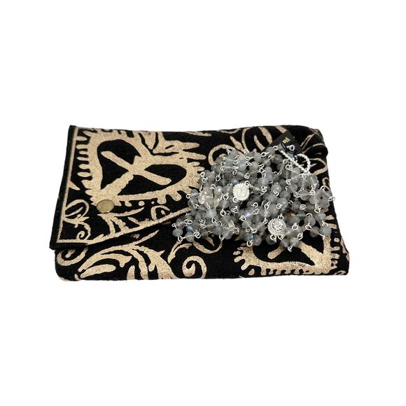 VIRGINS SAINTS & ANGELS VSA Magdalena 6mm Lux Labradorite & Silver - Picture 3 of 5